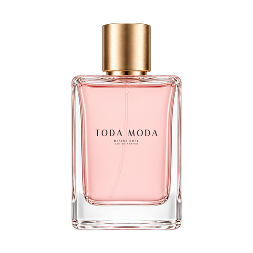 Desert Rose eau de parfum bottle, front view