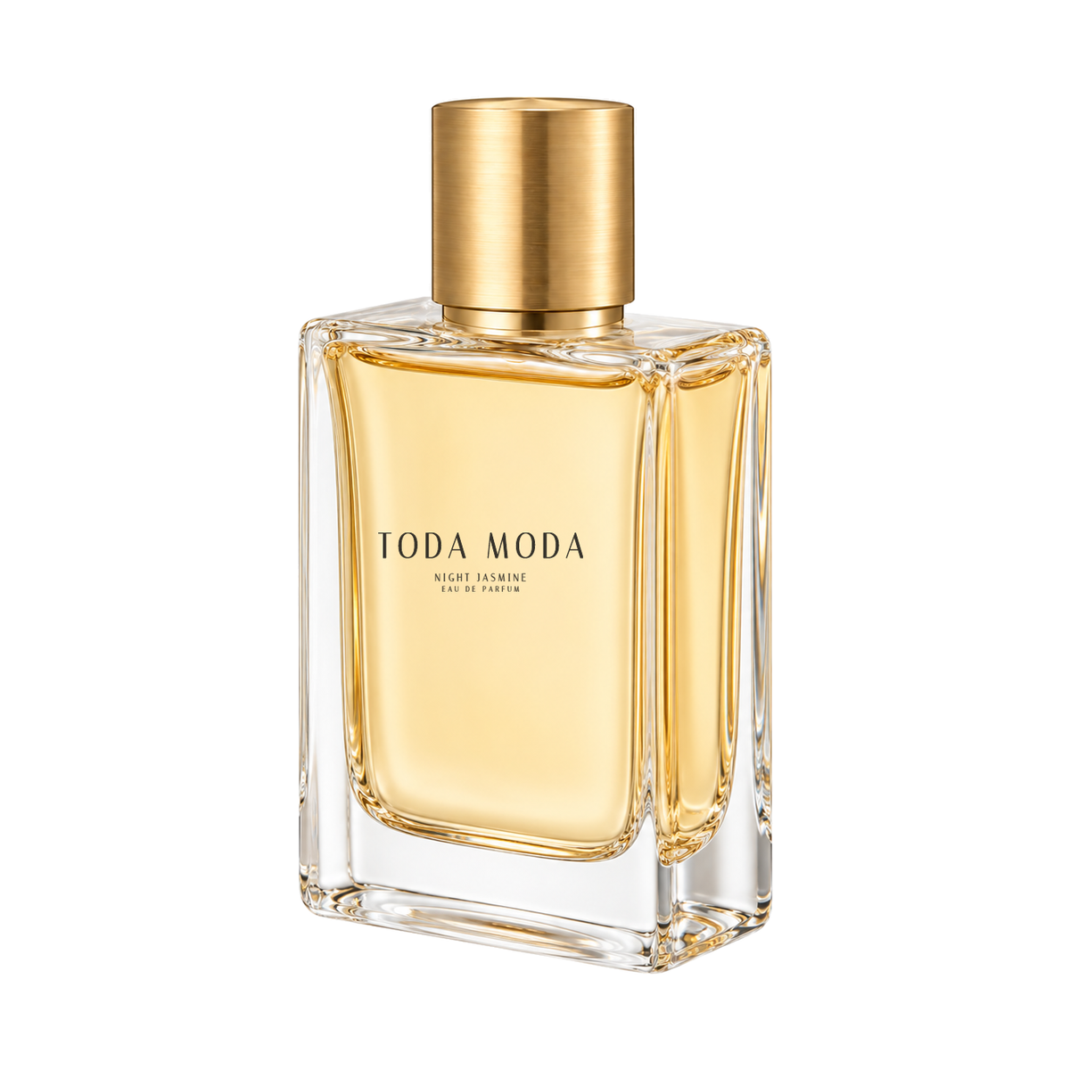 Night Jasmine eau de parfum bottle, three-quarter side view