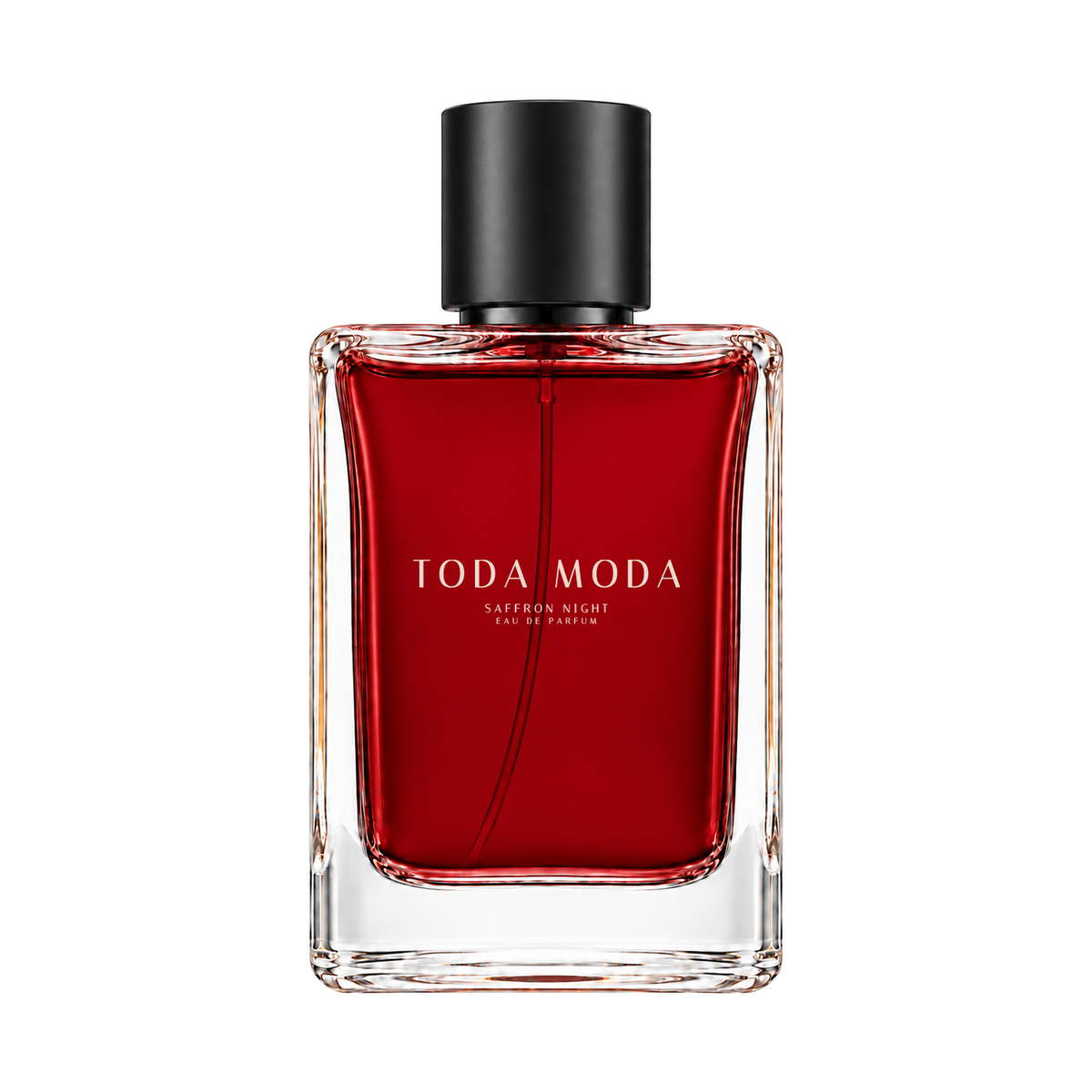 Saffron Night eau de parfum bottle, front view