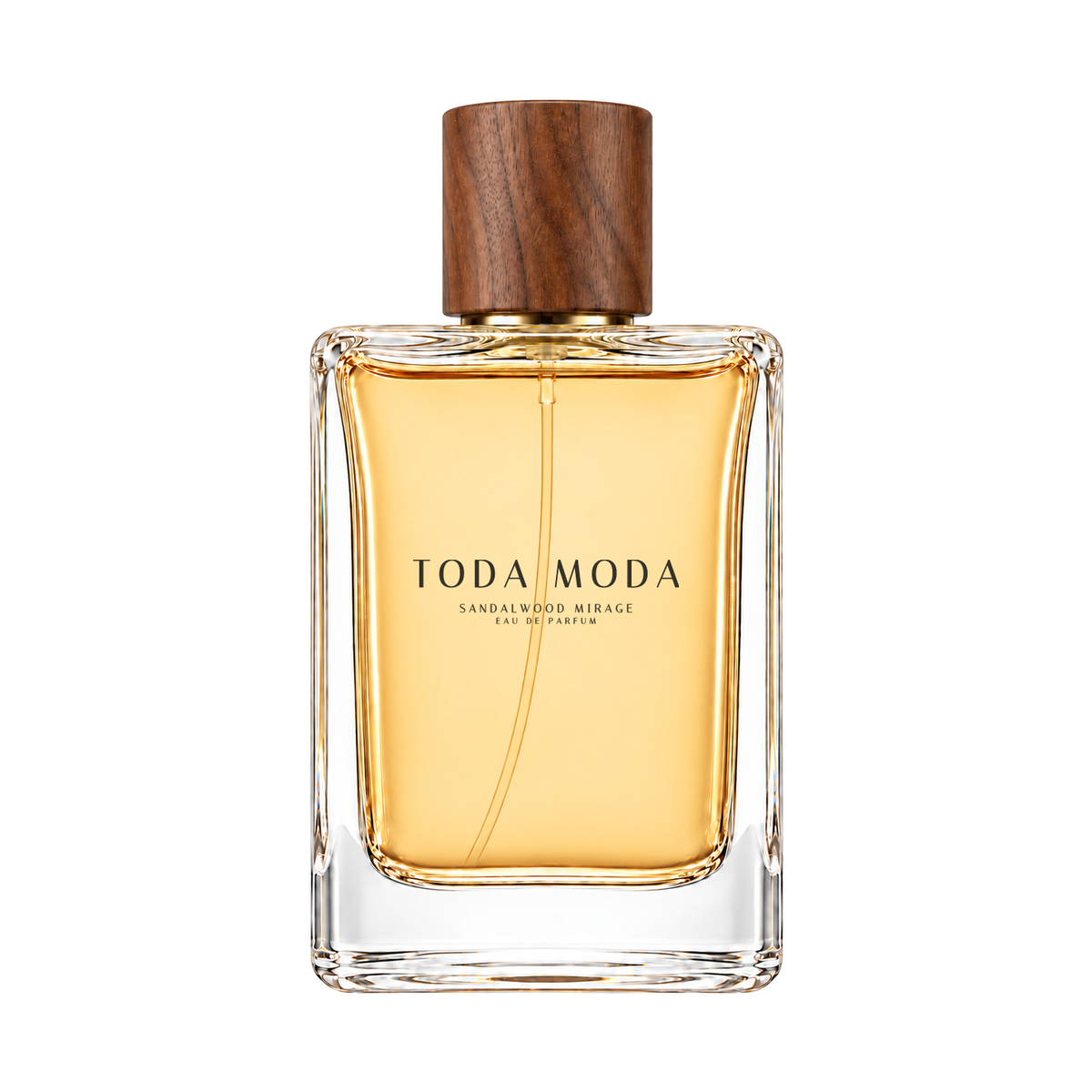 Sandalwood Mirage eau de parfum bottle, front view