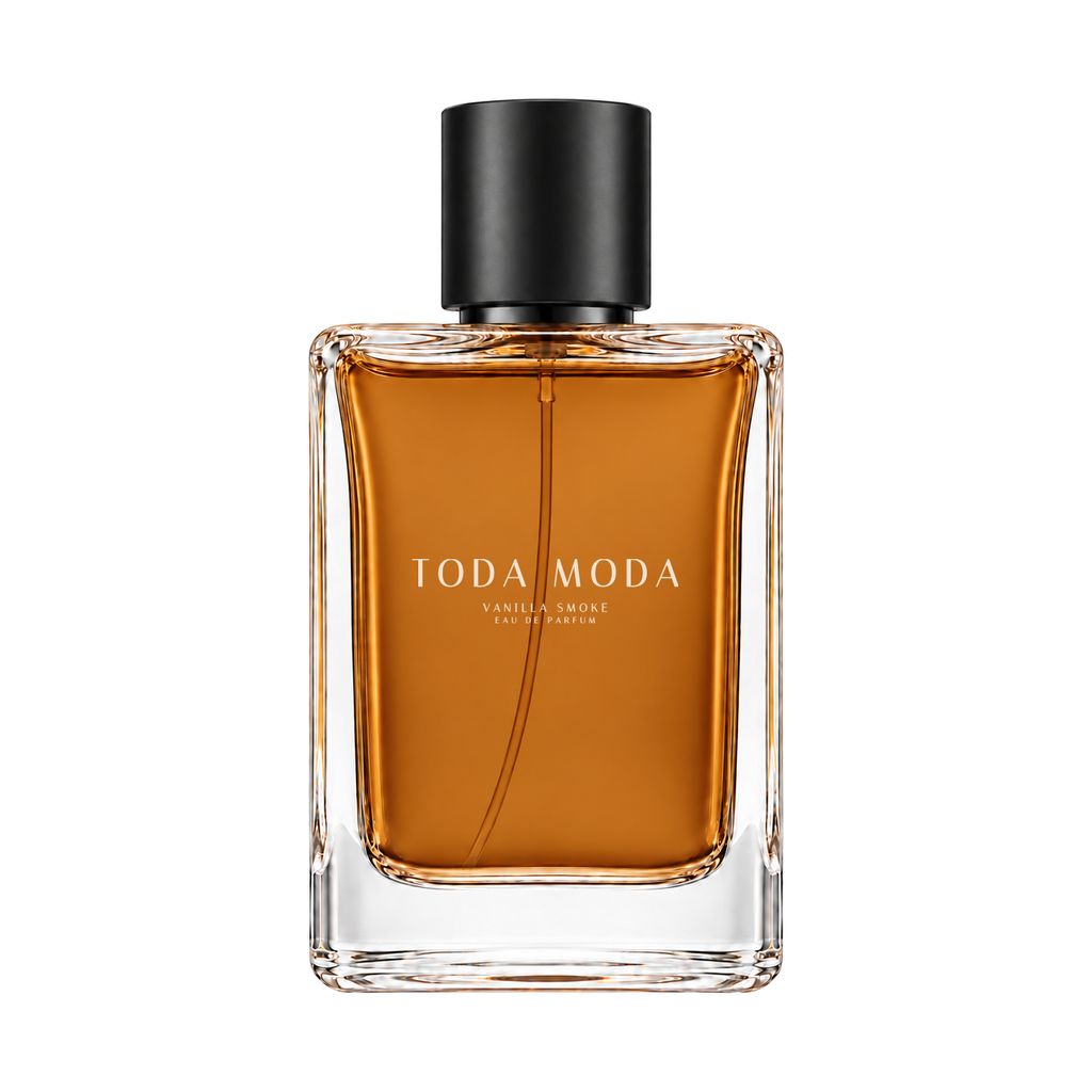 Vanilla Smoke eau de parfum bottle, front view